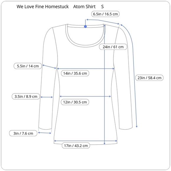 Homestuck Jade Harley Atom Puff Print Sheer Sleeves Thumbholes Small - Picture 12 of 13